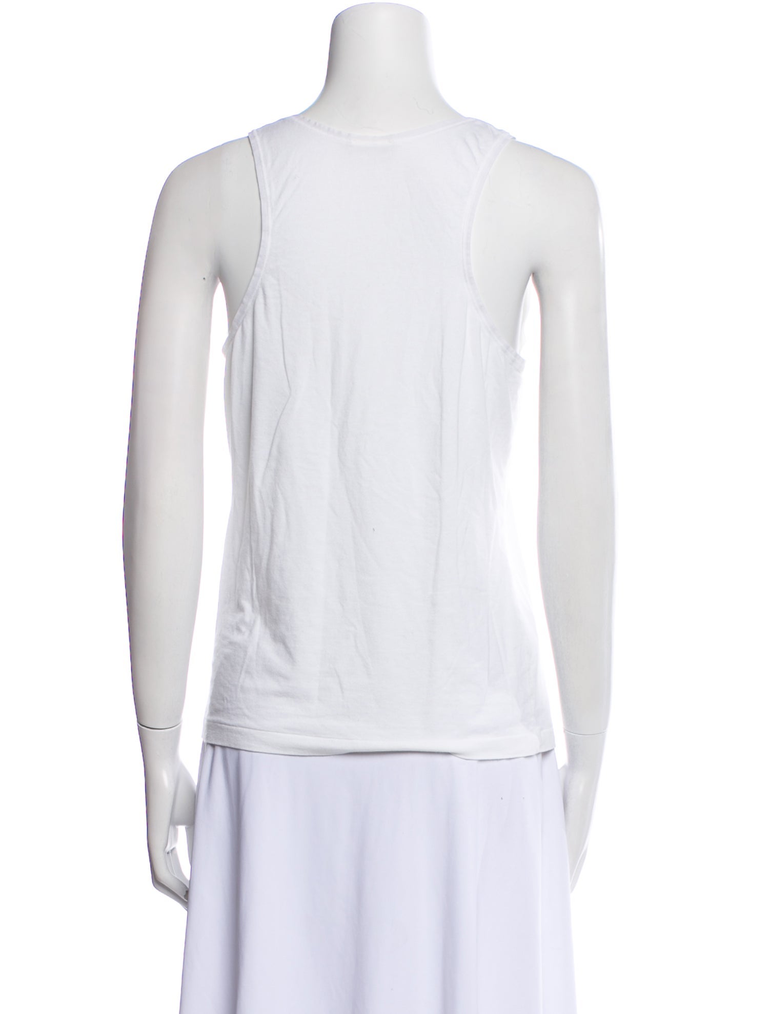 La Perla Scoop Neck Sleeveless Top