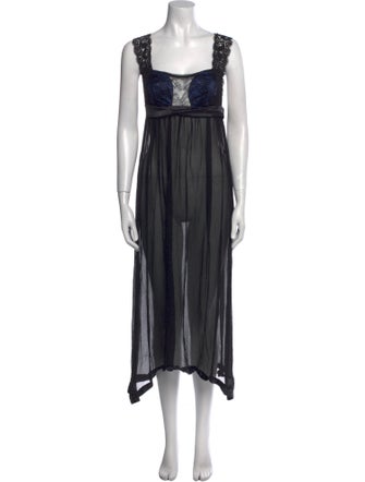 La Perla Silk Midi Length Dress