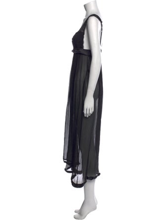 La Perla Silk Midi Length Dress