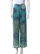 La Perla Paisley Print Wide Leg Pants