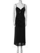 La Perla Square Neckline Long Dress