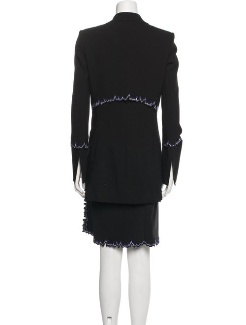 La Perla Virgin Wool Cutout Accent Skirt Set