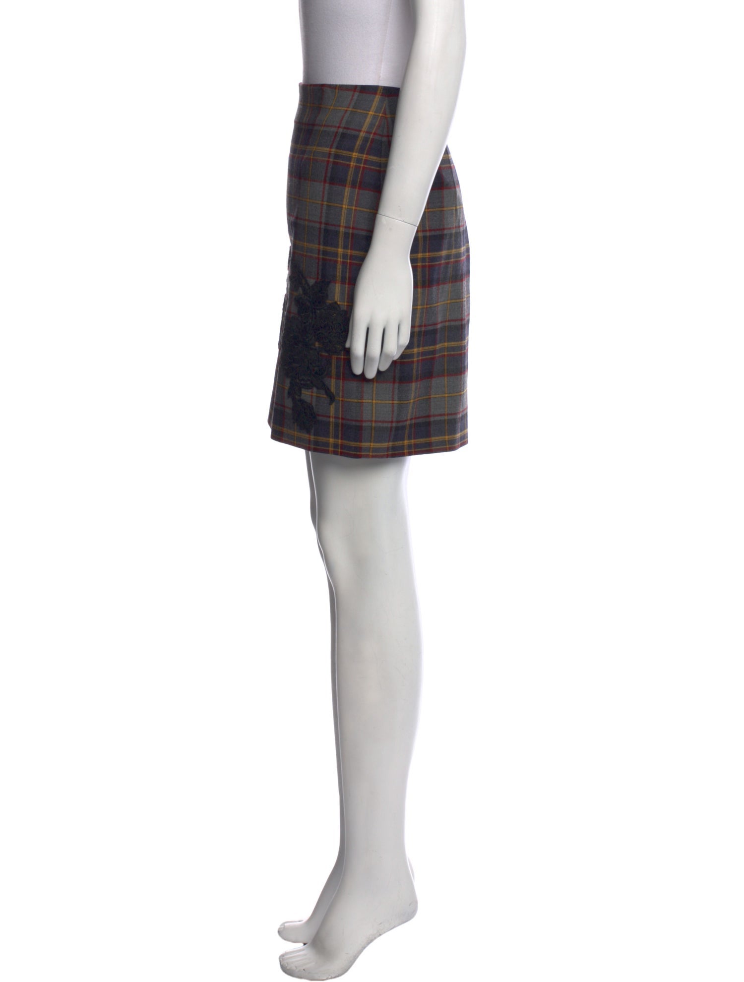 La Perla Wool Mini Skirt