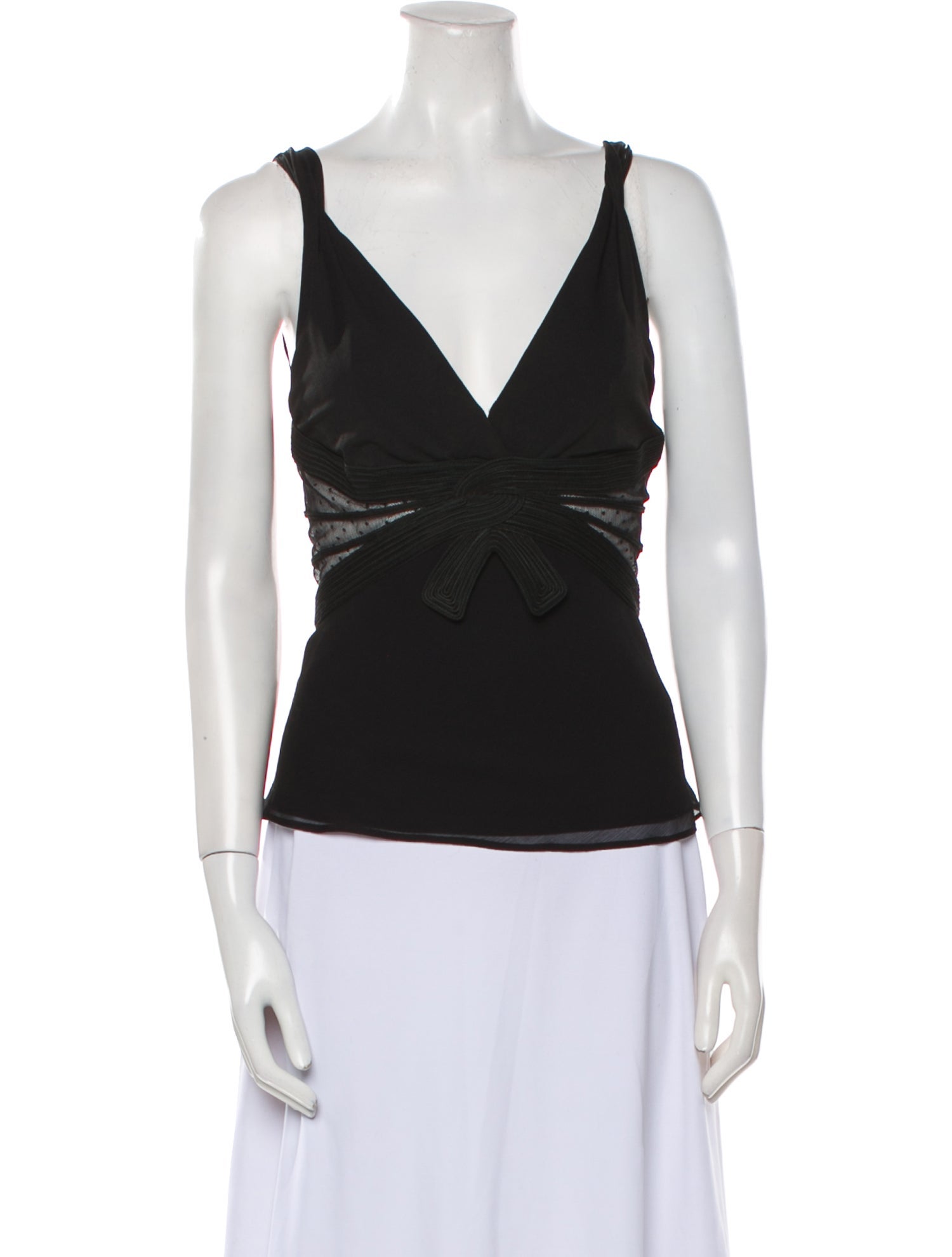 La Perla V-Neck Sleeveless Top w/ Tags