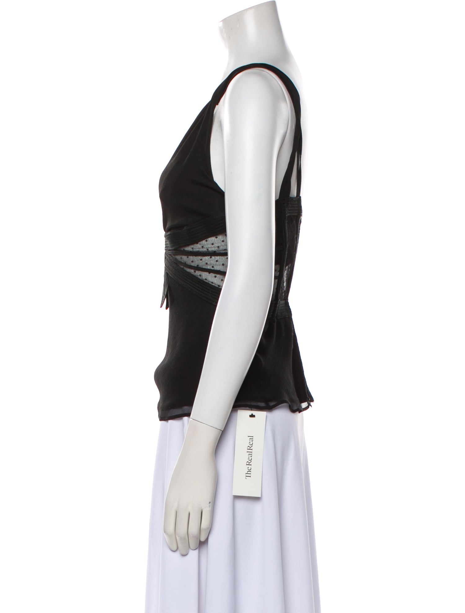La Perla V-Neck Sleeveless Top w/ Tags