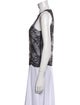 La Perla Nylon Lace Pattern Top