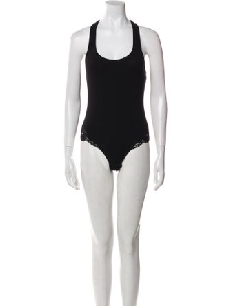 La Perla Scoop Neck Sleeveless Bodysuit