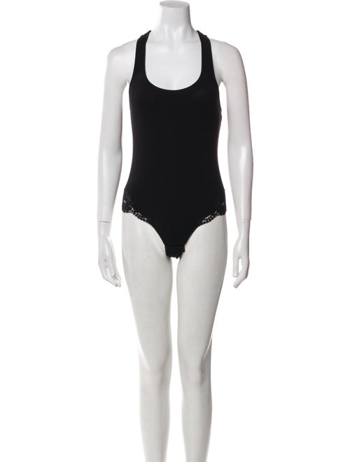 La Perla Scoop Neck Sleeveless Bodysuit