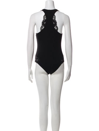 La Perla Scoop Neck Sleeveless Bodysuit