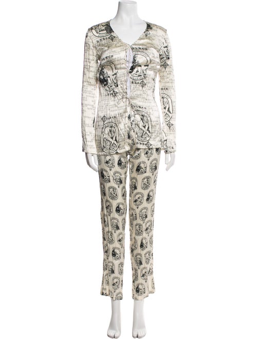 La Perla Silk Printed Pant Set