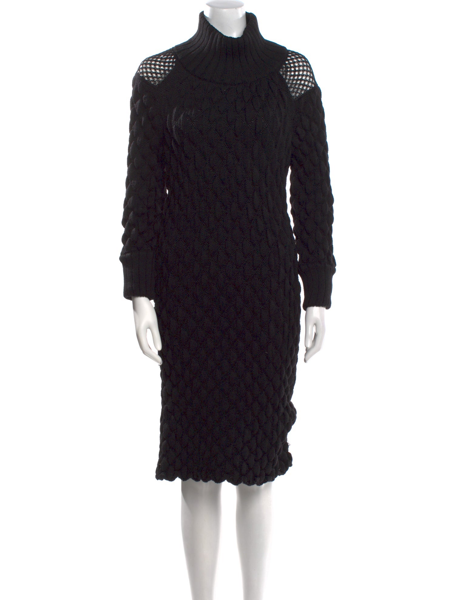 La Perla Virgin Wool Midi Length Dress