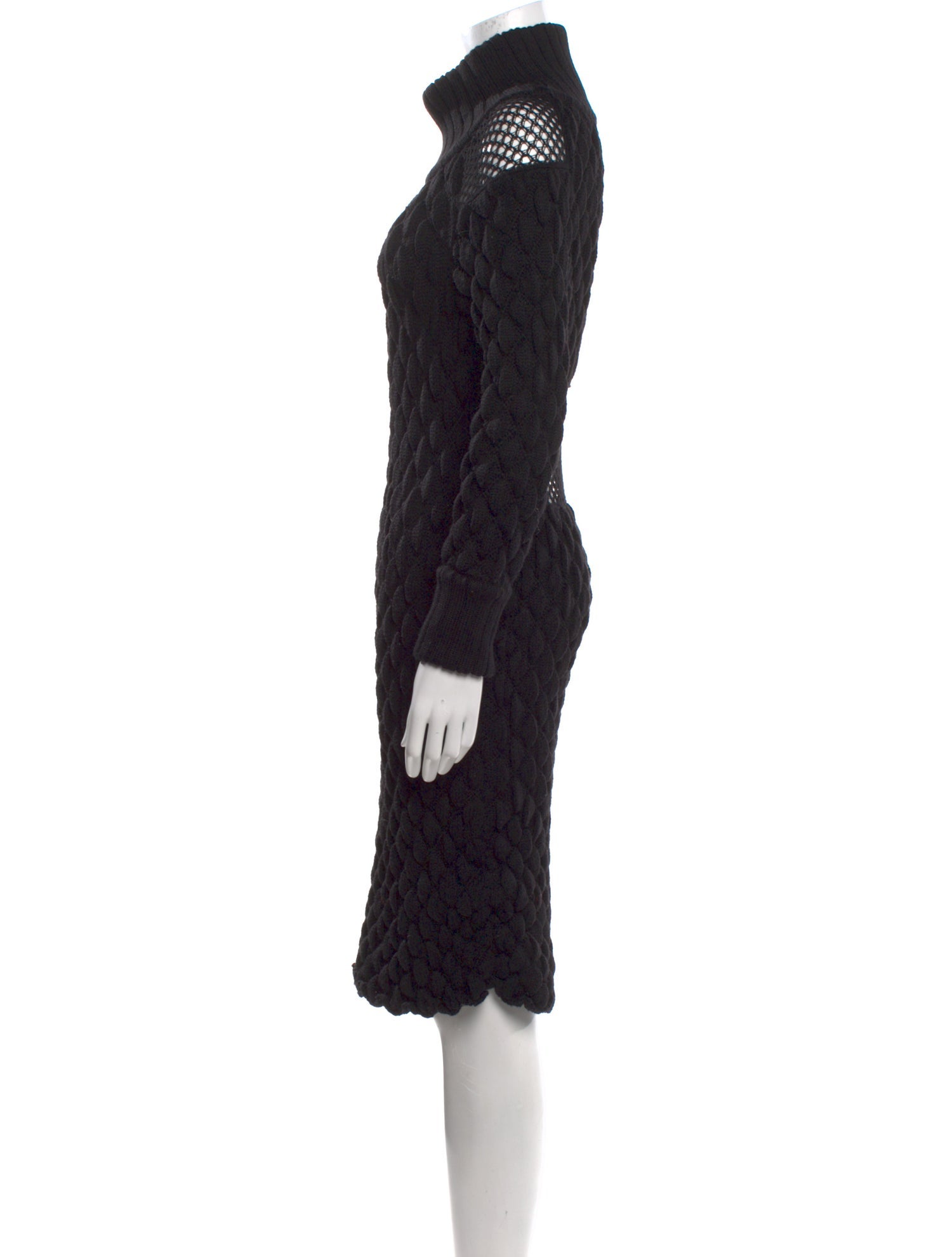 La Perla Virgin Wool Midi Length Dress