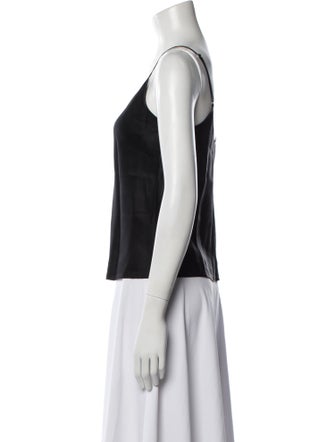 La Perla Silk Scoop Neck Top