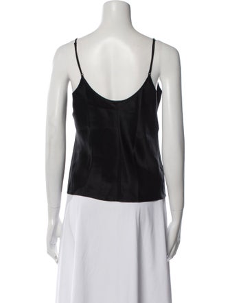 La Perla Silk Scoop Neck Top