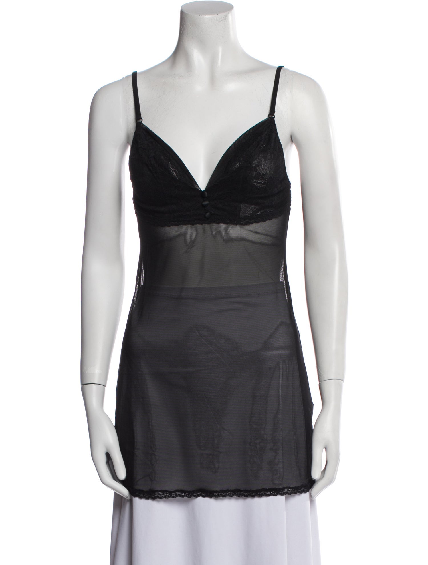 La Perla V-Neck Sleeveless Top