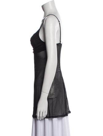 La Perla V-Neck Sleeveless Top