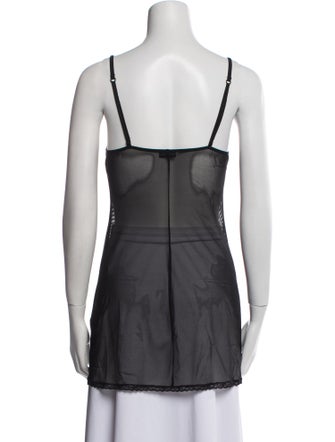 La Perla V-Neck Sleeveless Top