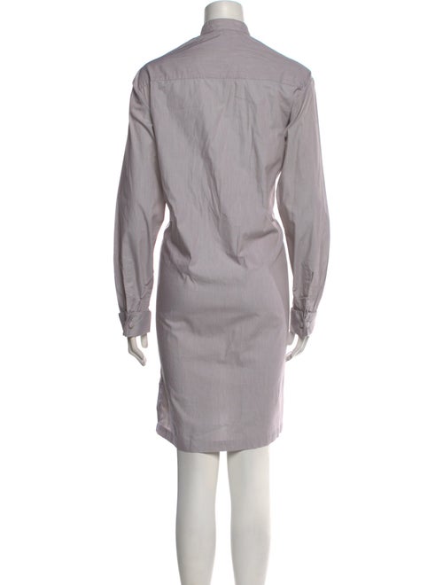 La Perla Mock Neck Knee-Length Dress