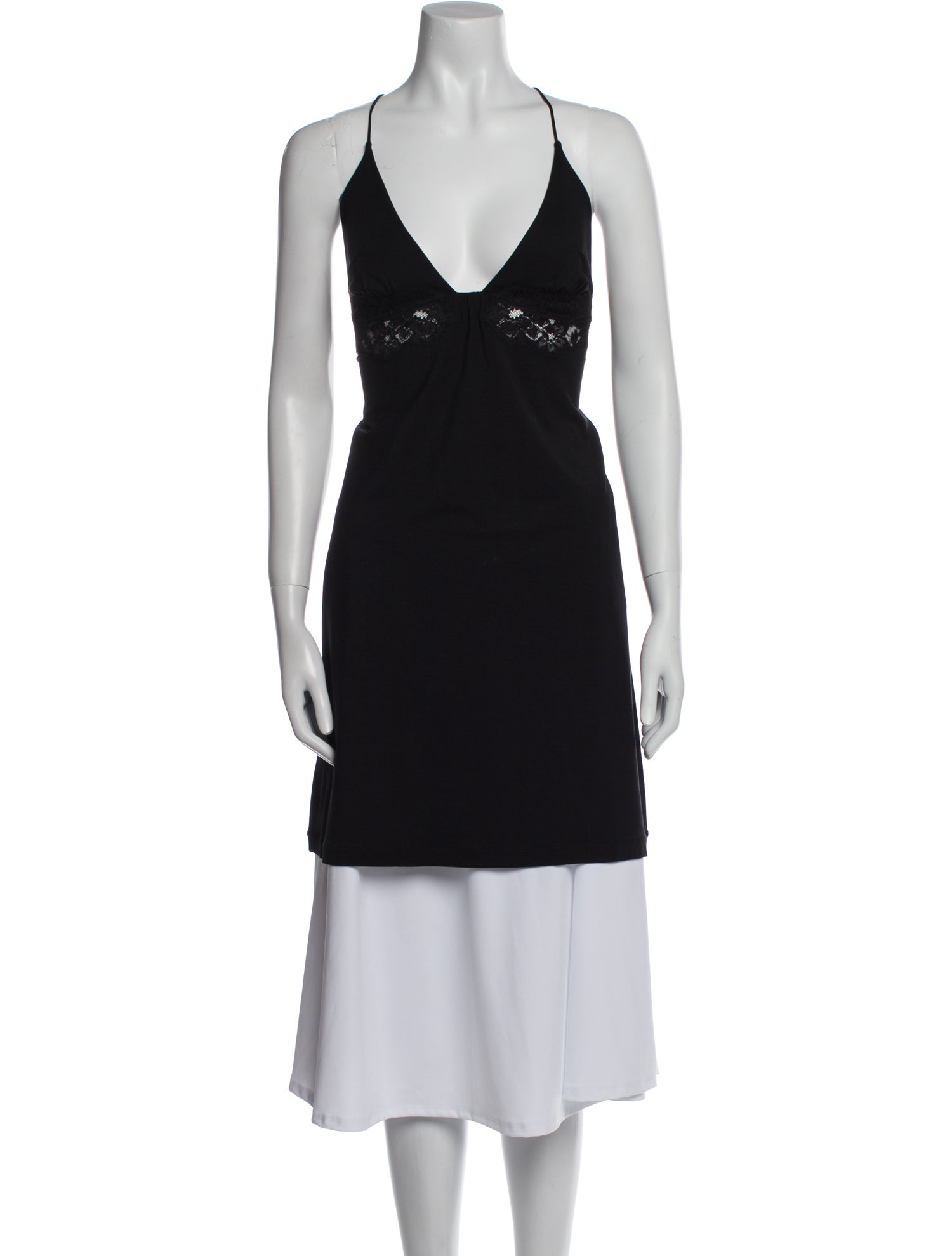 La Perla Lace Trim Embellishment Nightgown w/ Tags