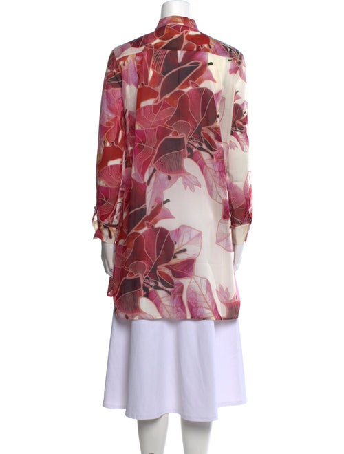 La Perla Silk Floral Print Tunic