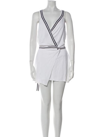 La Perla V-Neck Mini Dress