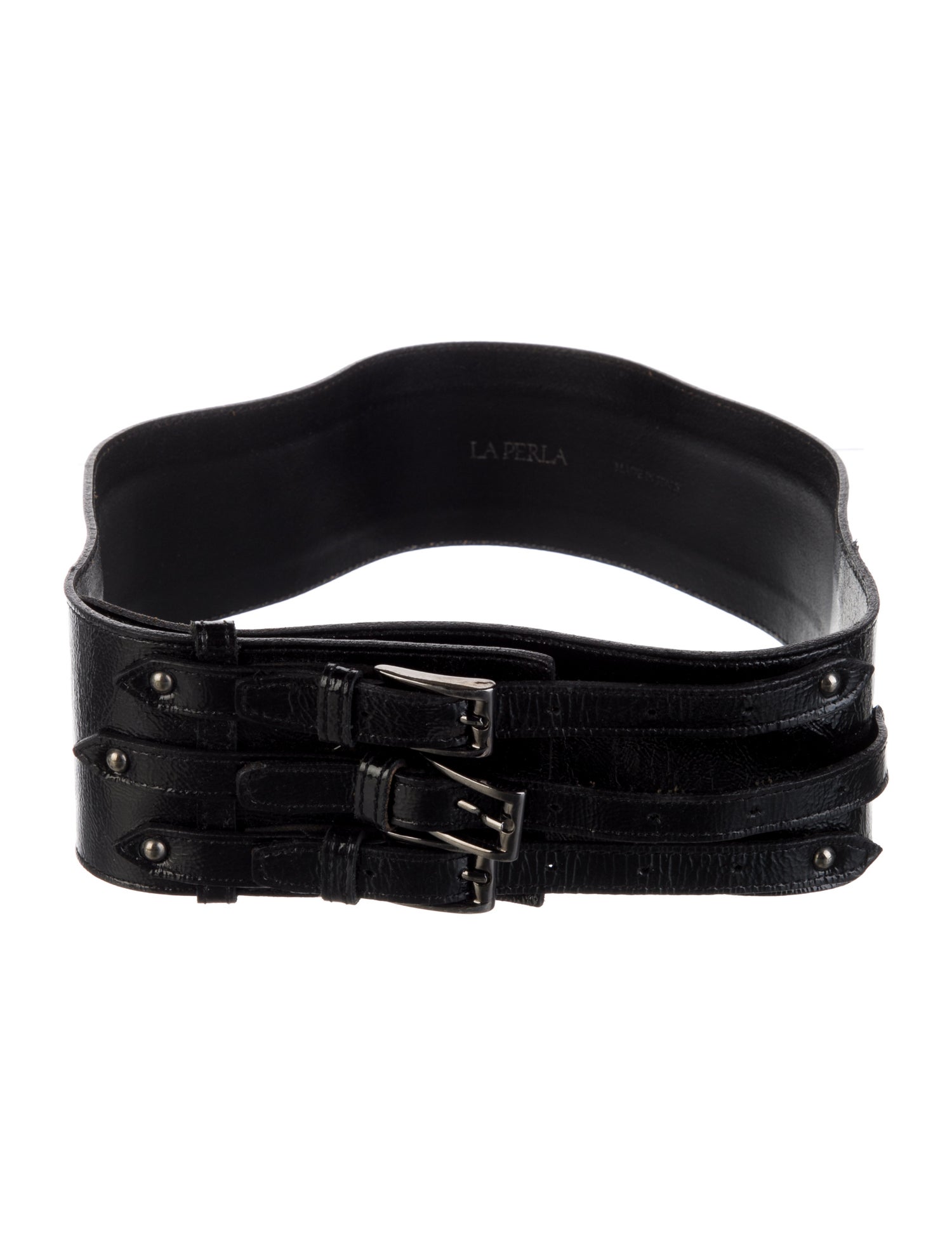 La Perla Vintage Wide Waist Belt