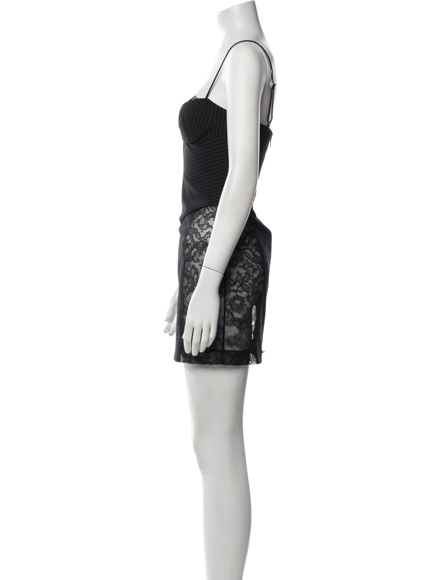 La Perla Striped Mini Dress