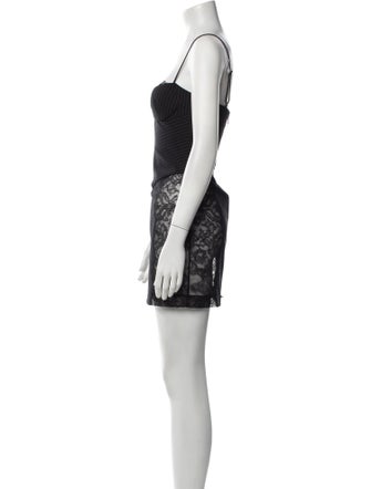 La Perla Striped Mini Dress