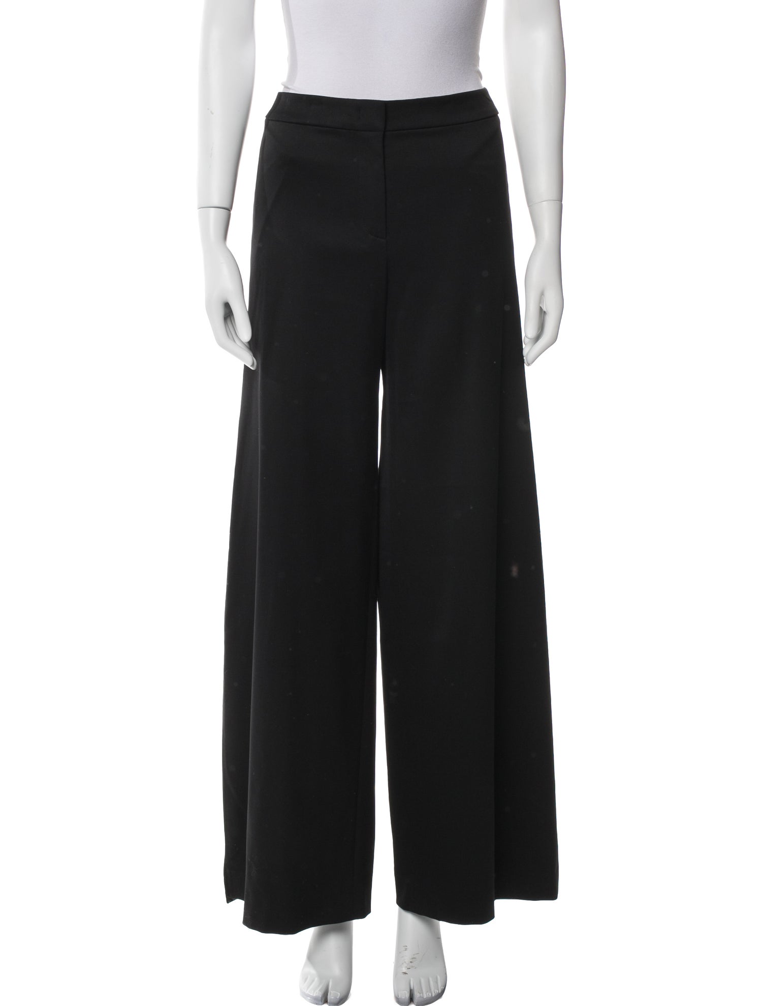 La Perla Virgin Wool Wide Leg Pants