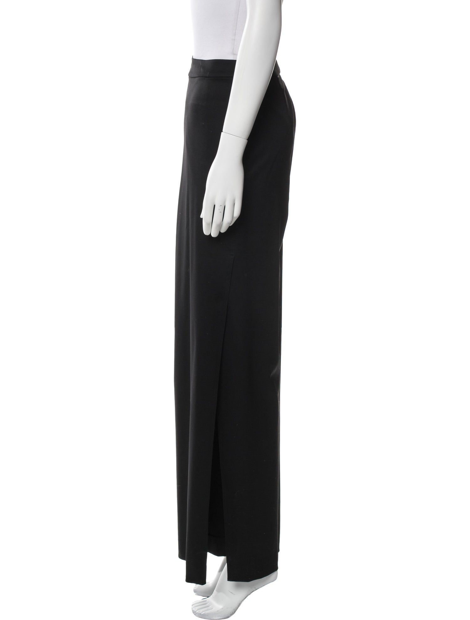 La Perla Virgin Wool Wide Leg Pants