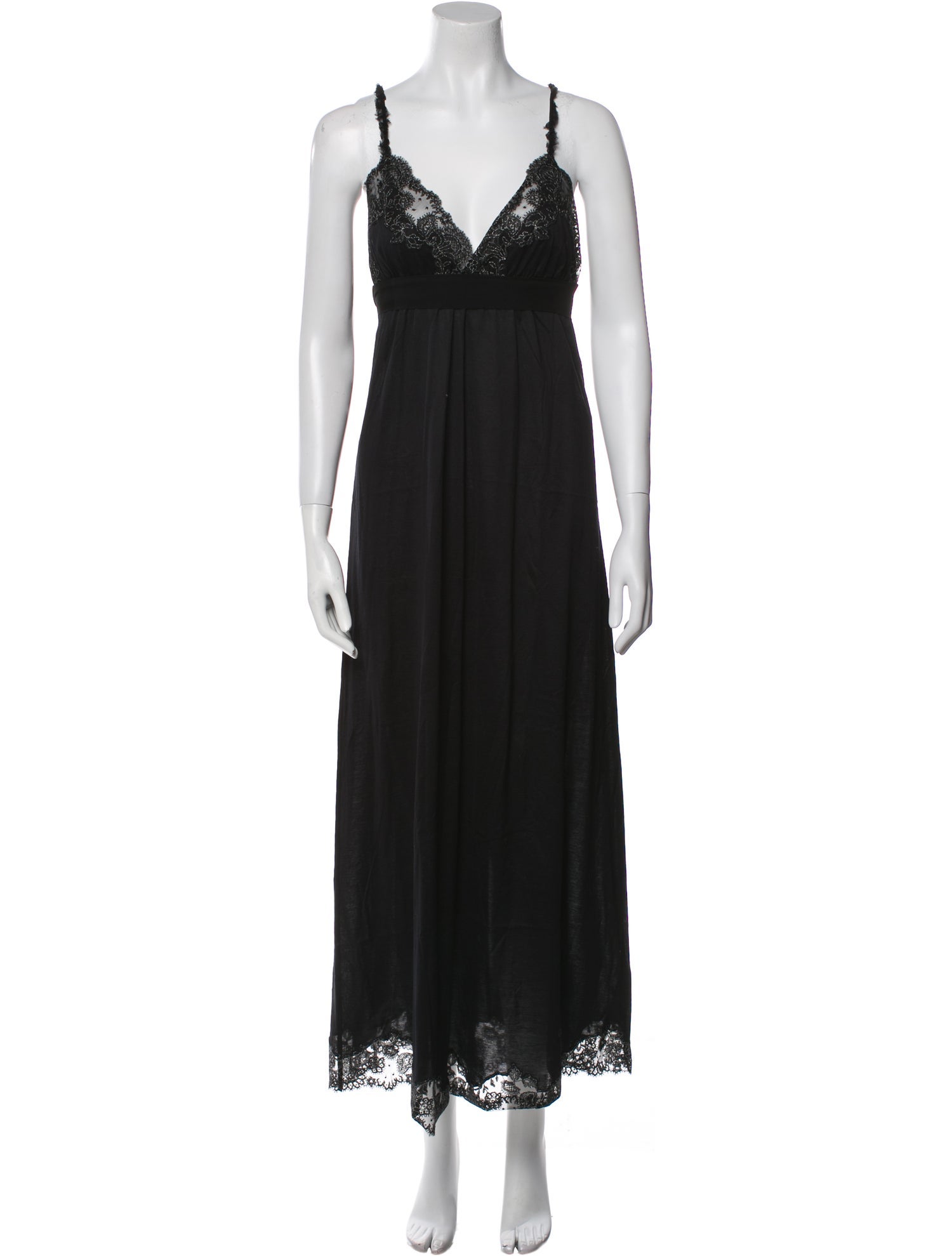 La Perla V-Neck Long Dress