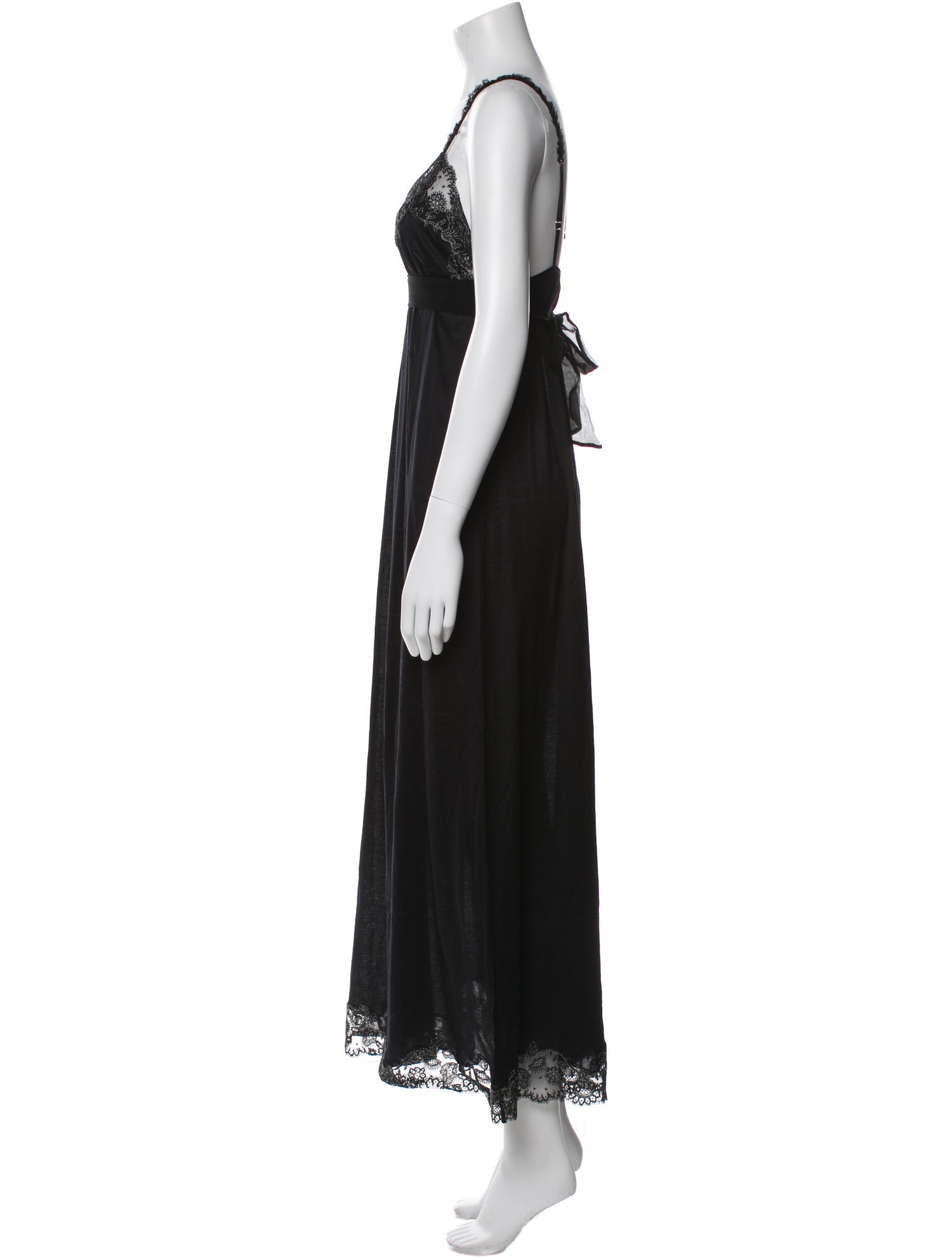 La Perla V-Neck Long Dress