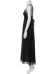 La Perla V-Neck Long Dress