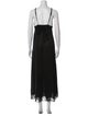 La Perla V-Neck Long Dress