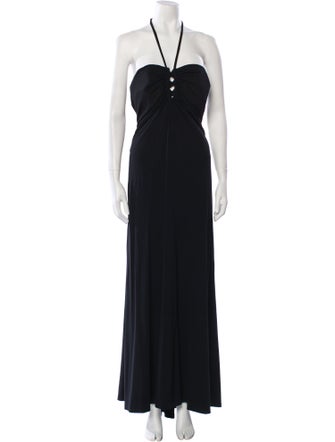 La Perla Halterneck Long Dress