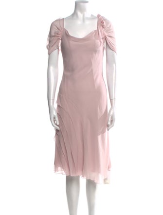 La Perla Silk Midi Length Dress