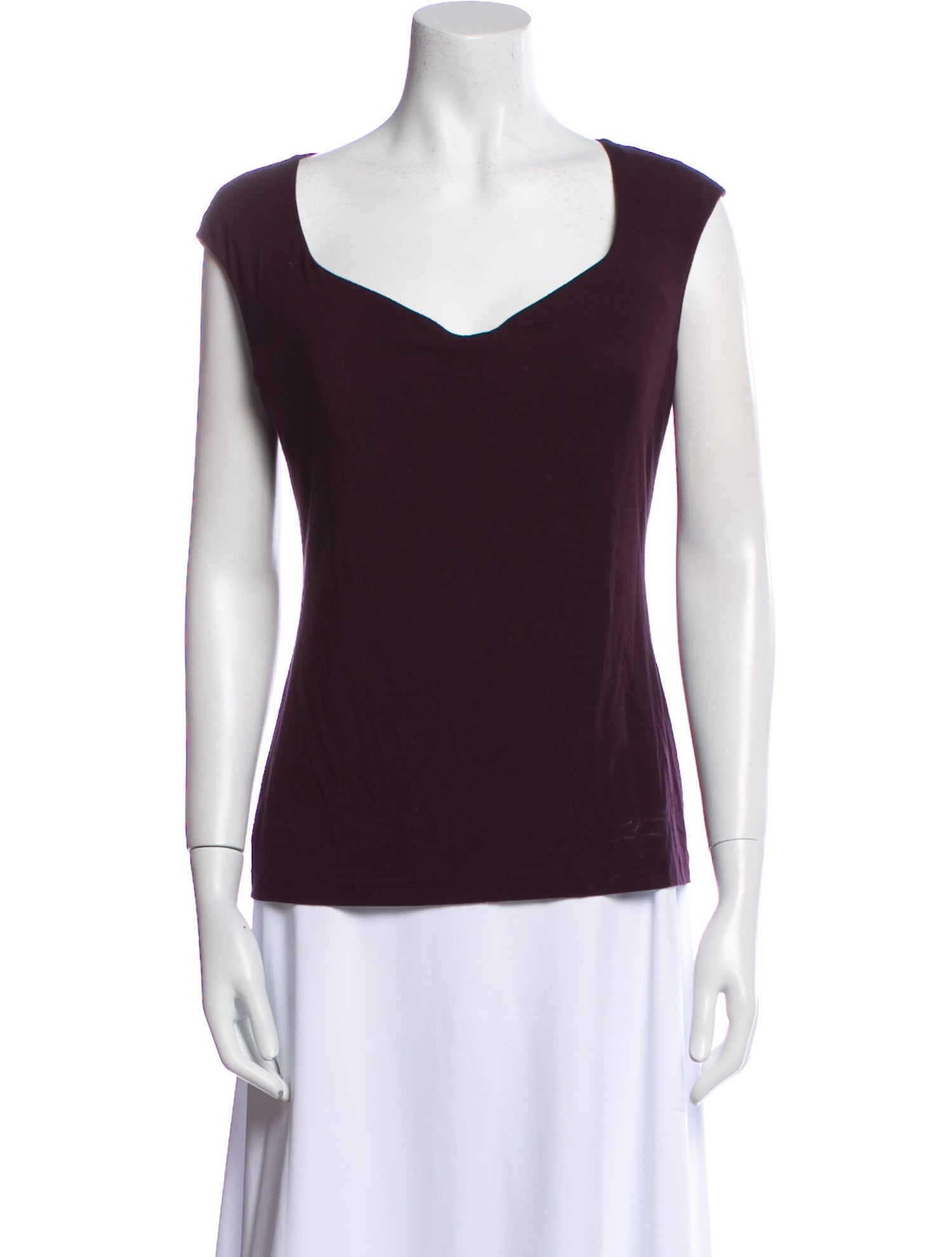 La Perla V-Neck Sleeveless Top