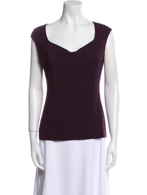 La Perla V-Neck Sleeveless Top
