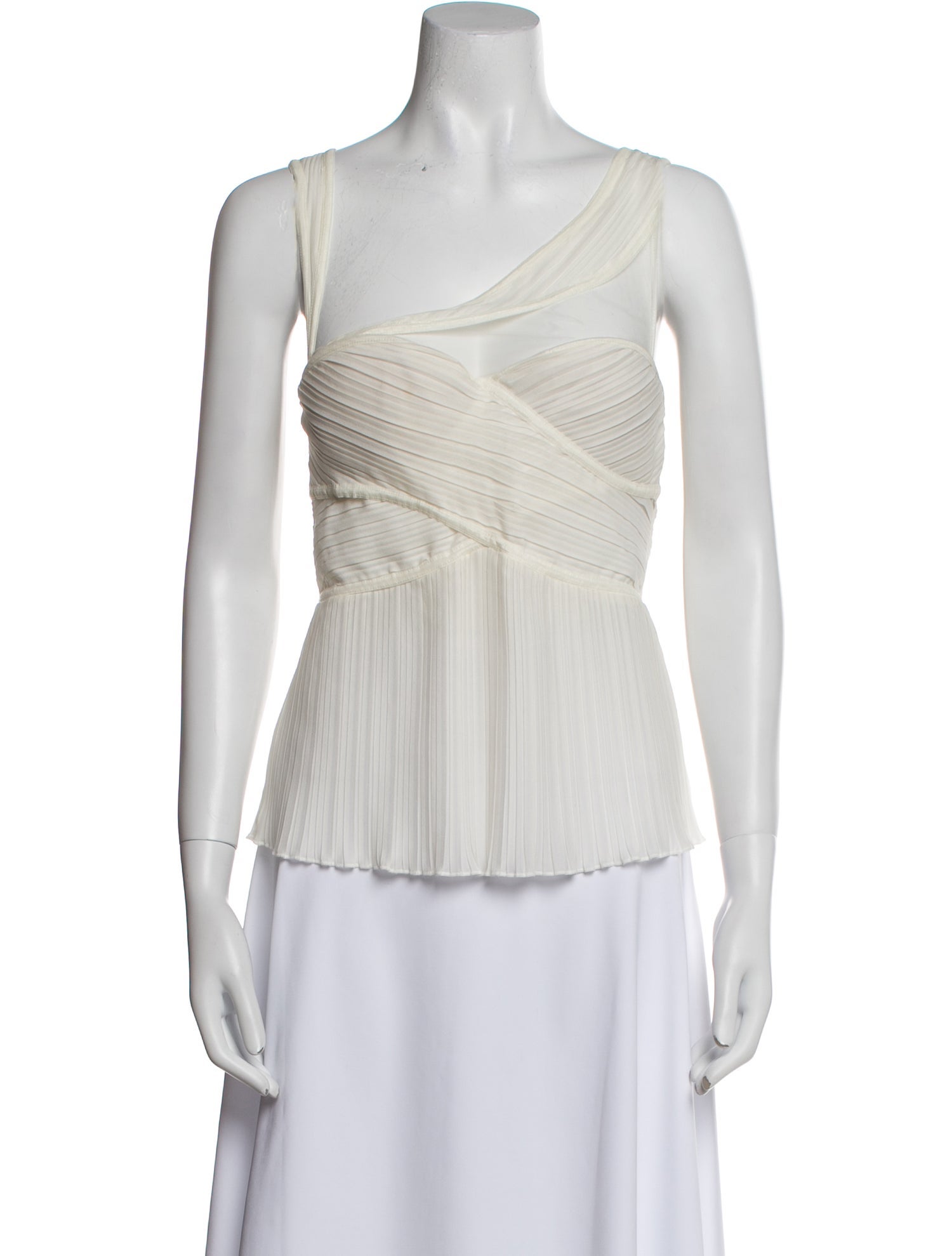 La Perla One-Shoulder Sleeveless Top