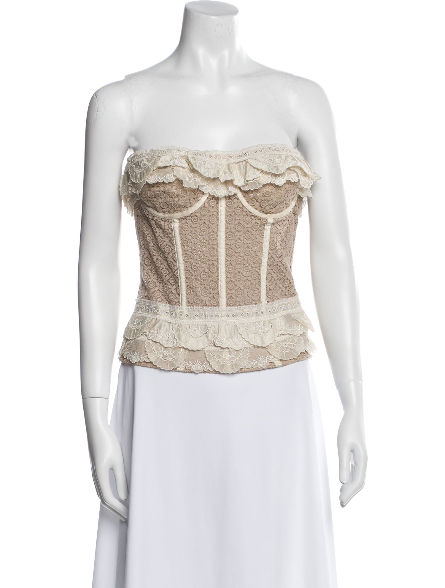 La Perla Strapless Crop Top w/ Tags