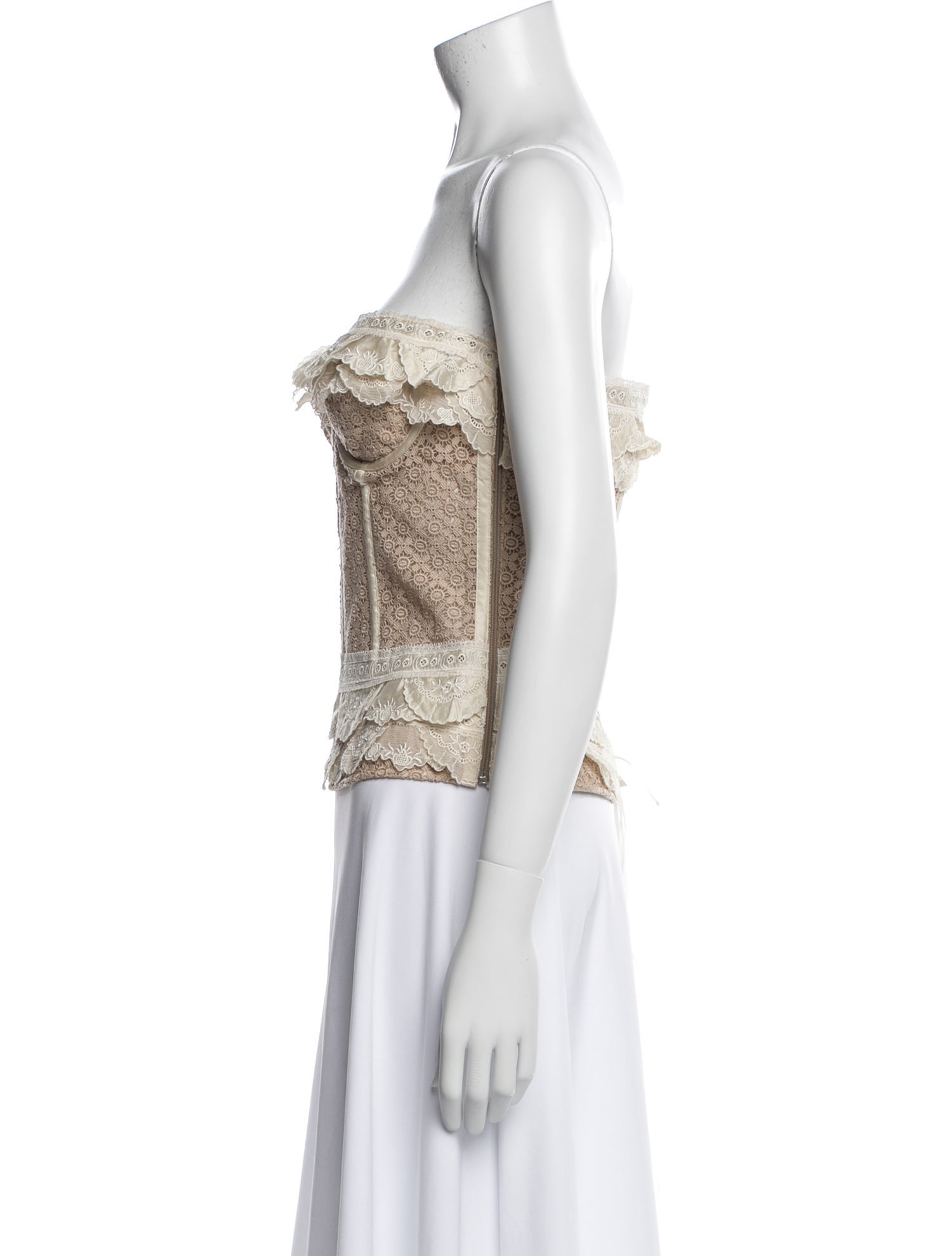 La Perla Strapless Crop Top w/ Tags