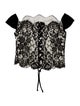 La Perla Lace Pattern Off-The-Shoulder Blouse