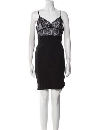 La Perla Silk Lace Trim Embellishment Nightgown