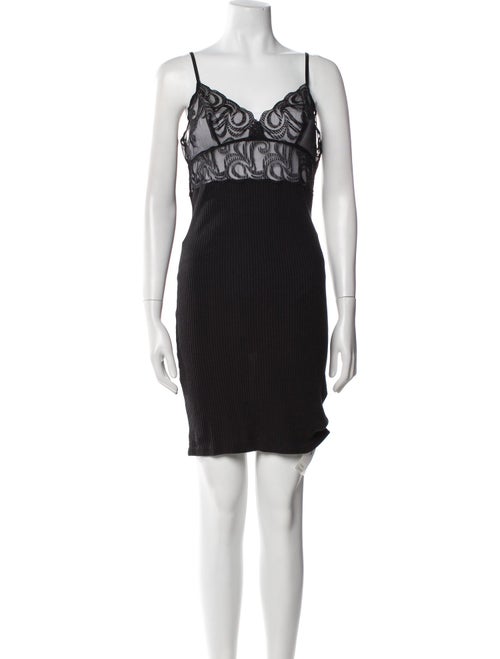La Perla Silk Lace Trim Embellishment Nightgown