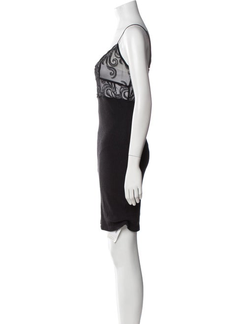 La Perla Silk Lace Trim Embellishment Nightgown