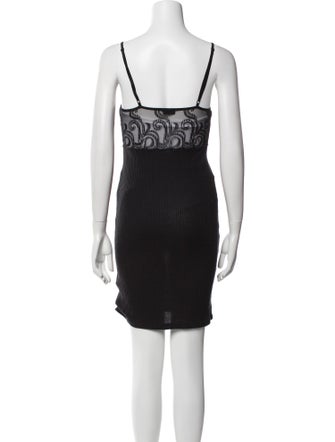 La Perla Silk Lace Trim Embellishment Nightgown