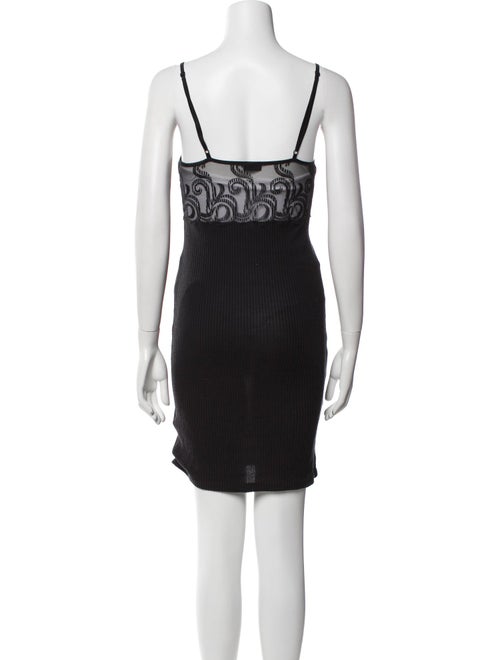 La Perla Silk Lace Trim Embellishment Nightgown