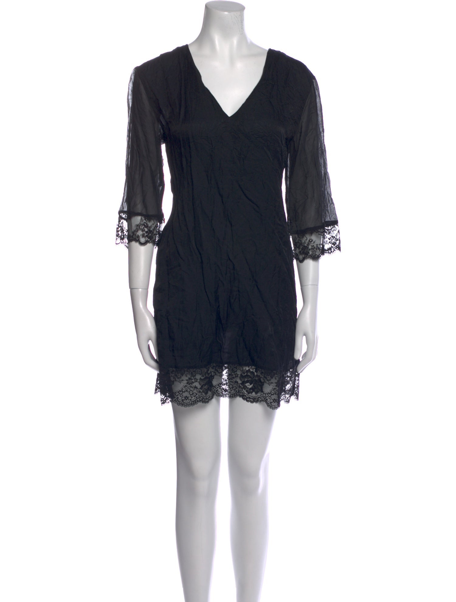 La Perla V-Neck Mini Dress