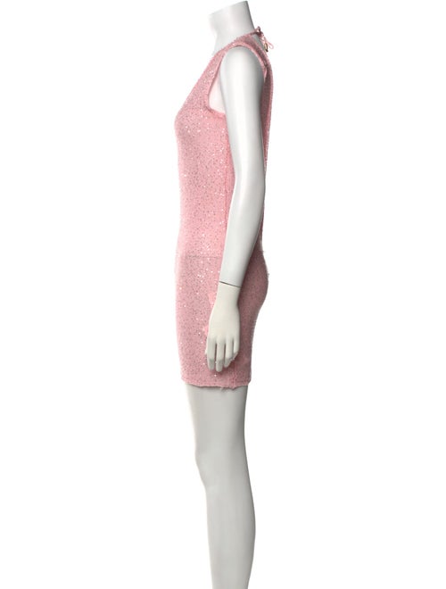 La Perla V-Neck Mini Dress