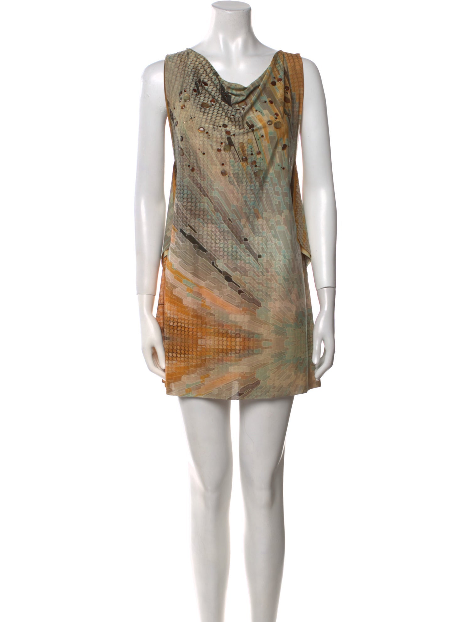 La Perla Printed Mini Dress